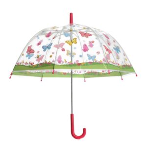 ESSCHERT — Parapluie Enfant Transparent Papillons