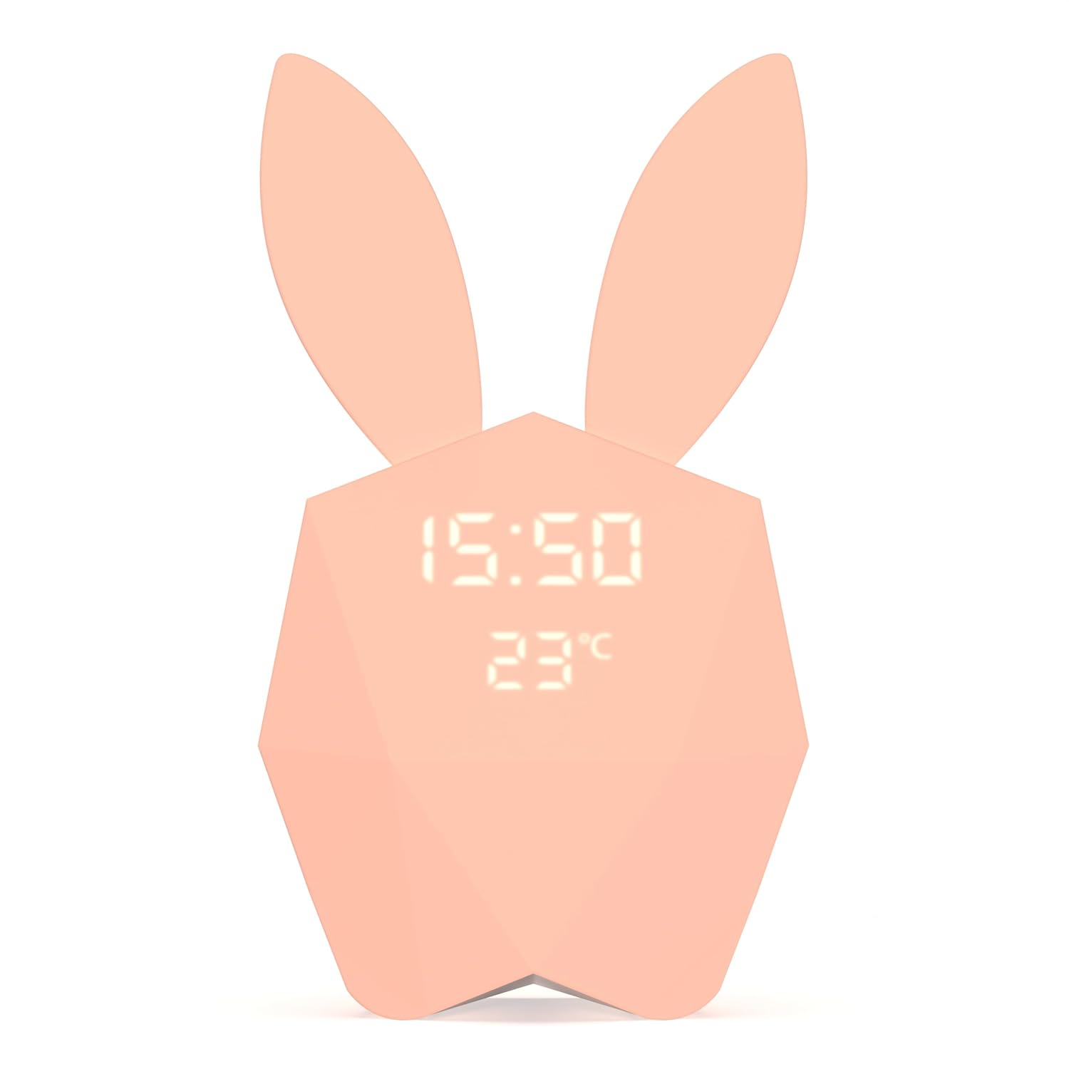 MOB Cutty Clock Connect — Réveil connecté lapin rose