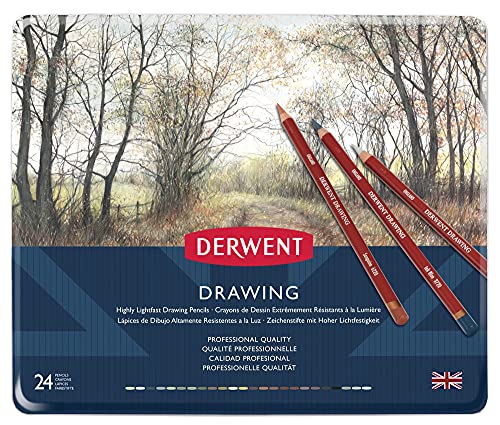 DERWENT Drawing — Set de 24 Crayons de couleur – Image 2