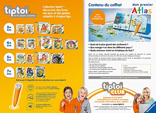 RAVENSBURGER tiptoi — Coffret Lecteur interactif + Atlas – Image 2