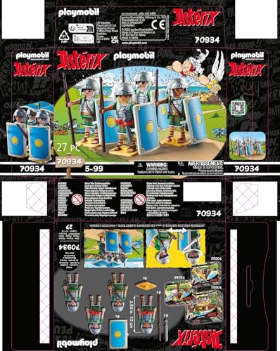 PLAYMOBIL Astérix 70934 — Légionnaires Romains x4 – Image 22