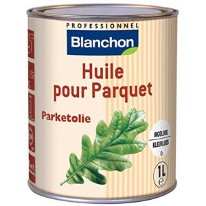 BLANCHON — Huile pour parquet incolore 1 L