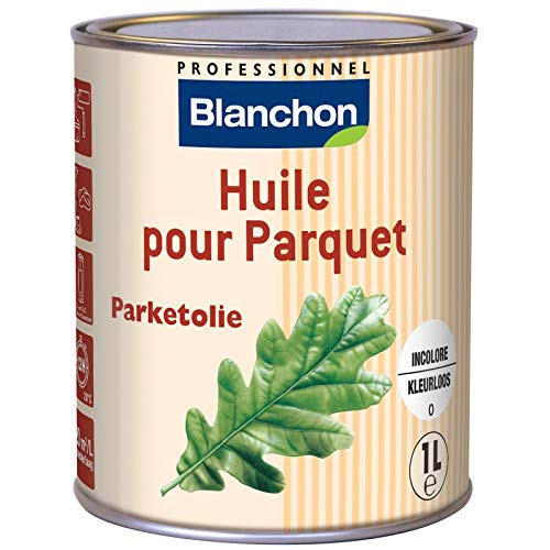 BLANCHON — Huile pour parquet incolore 1 L