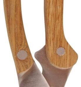 ESSCHERT DESIGN GT13 — Sécateur inox et bois de frêne