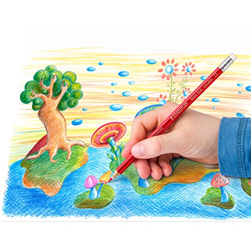 STAEDTLER Noris Erasable — Crayons de couleur gommables 24 pcs – Image 4