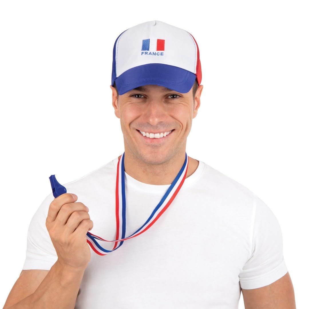 P'TIT CLOWN — Casquette bleu blanc rouge France