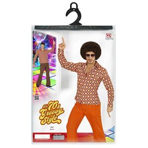 Alternative view of W WIDMANN MILANO — Chemise homme années 70 style disco