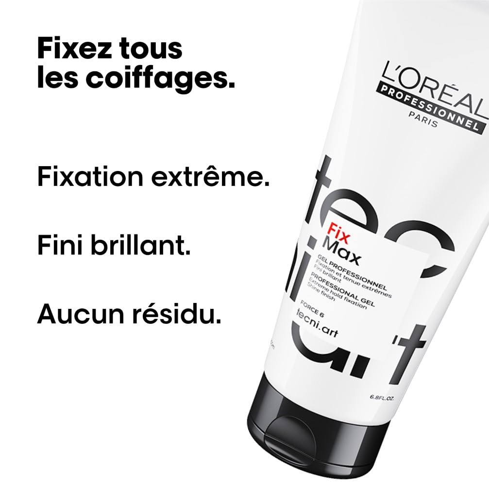 L'ORÉAL PROFESSIONNEL Tecni.Art — Gel coiffant Fix Max 200 ml – Image 2