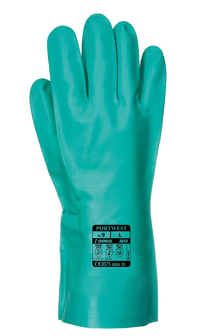NITROSAFE — Gants de protection chimique verts – Image 3