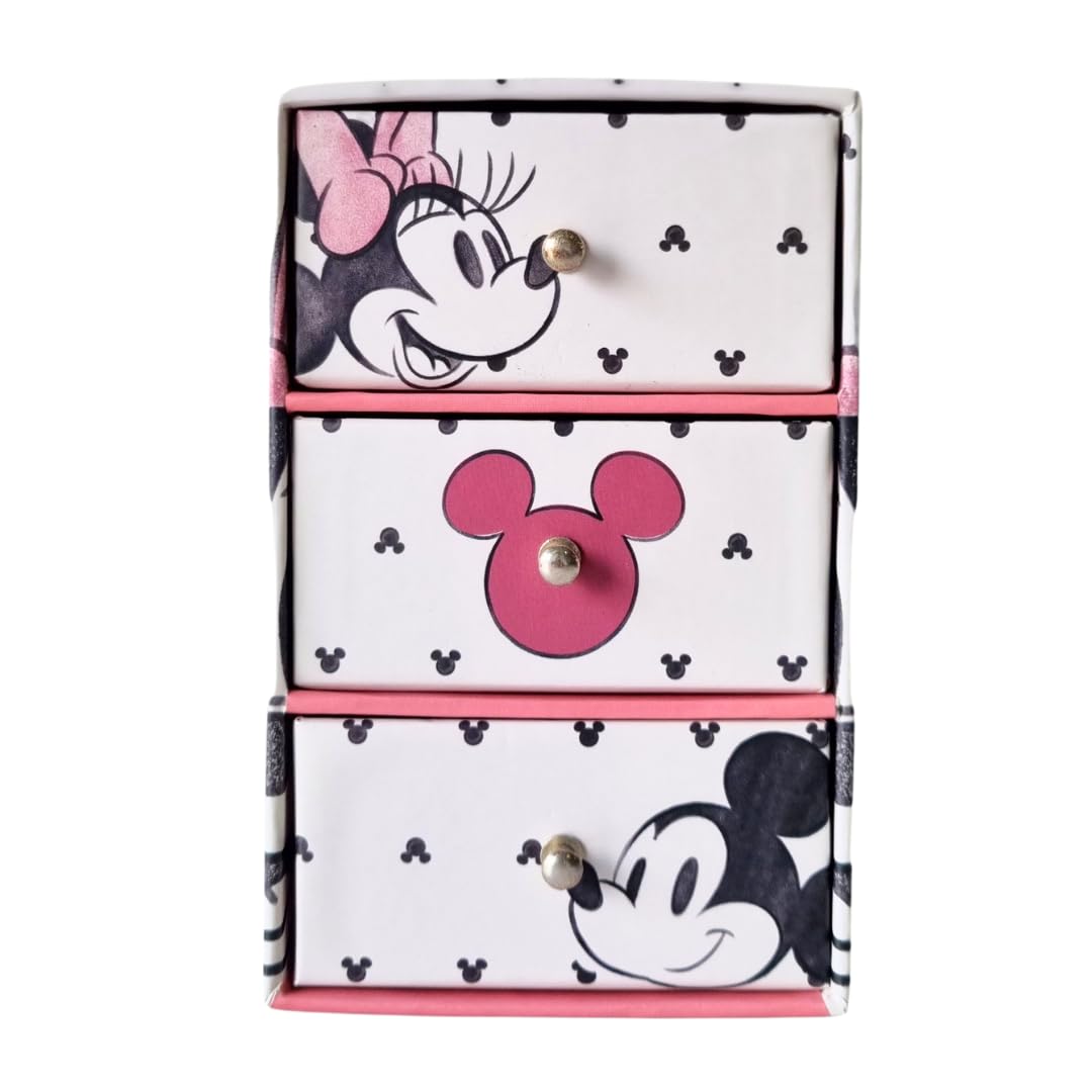 ARDITEX Minnie Mouse — Coffret Cadeau Femme 3 Tiroirs – Image 2