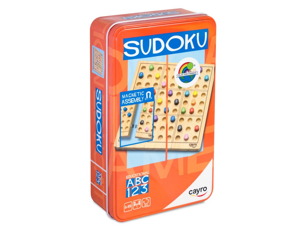 CAYRO — Jeu de Sudoku en boîte métal 9x9 – Image 14