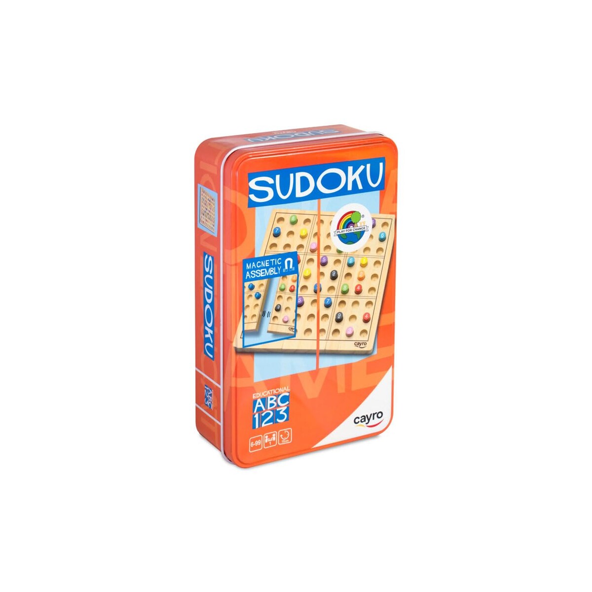 CAYRO — Jeu de Sudoku en boîte métal 9x9
