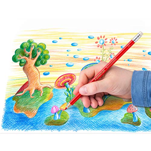 STAEDTLER Noris Erasable — Crayons de couleur gommables x12 – Image 4