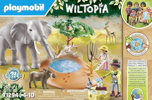 PLAYMOBIL Wiltopia 71294 — Explorateurs et Animaux Savane – Image 69
