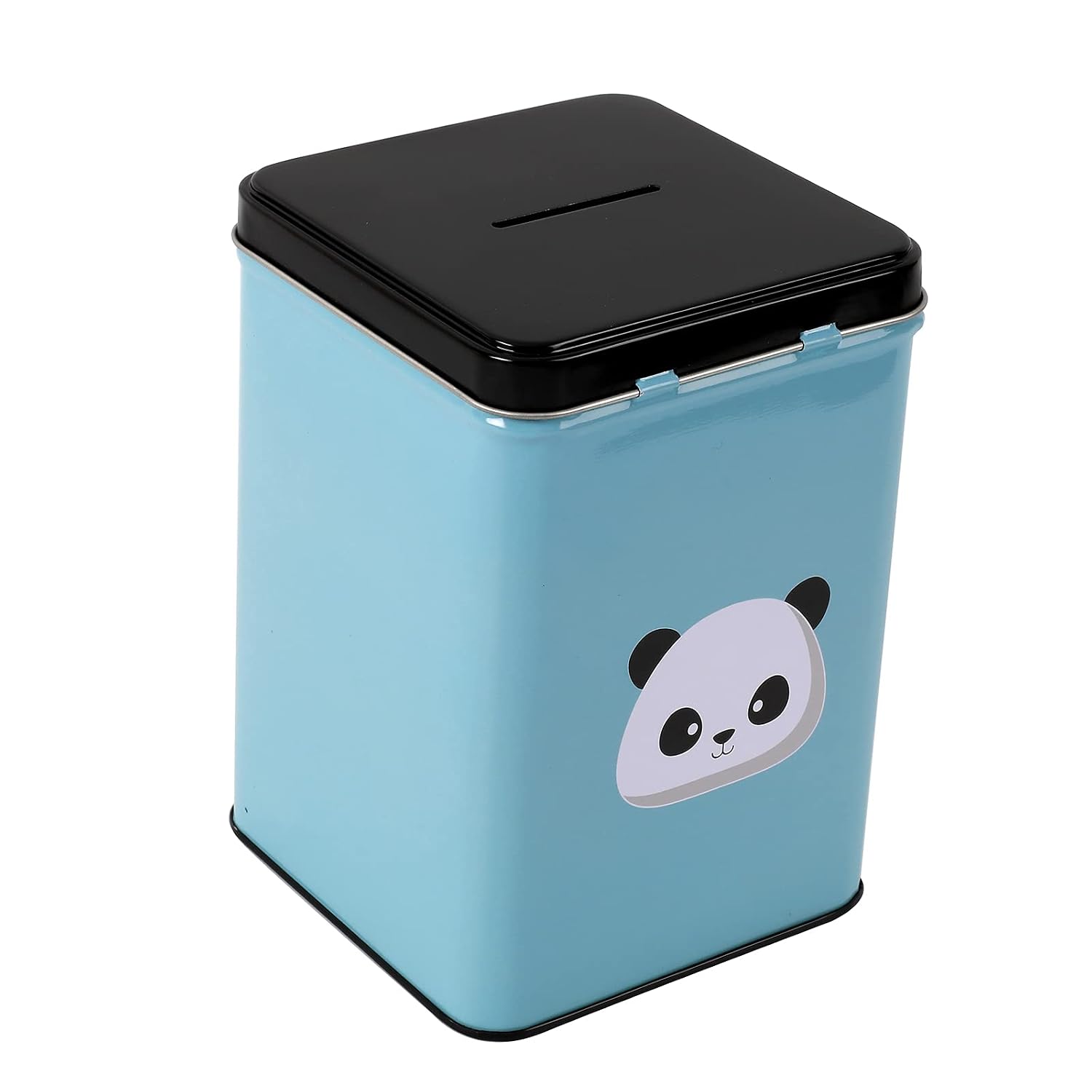 I-TOTAL — Tirelire en métal avec cadenas Panda – Image 2