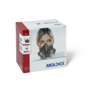 Alternative view of MOLDEX Série 8000 — Demi-masque réutilisable taille L