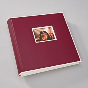 Alternative view of SEMIKOLON Jumbo — Album photo 30 x 30 cm 100 pages bordeaux