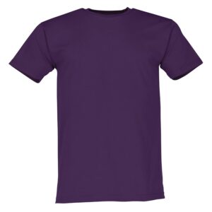 FRUIT OF THE LOOM — T-Shirt Homme Manches Courtes XL Violet
