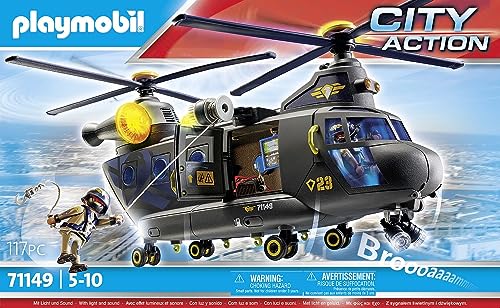 PLAYMOBIL City Action 71149 — Hélicoptère Forces spéciales – Image 4