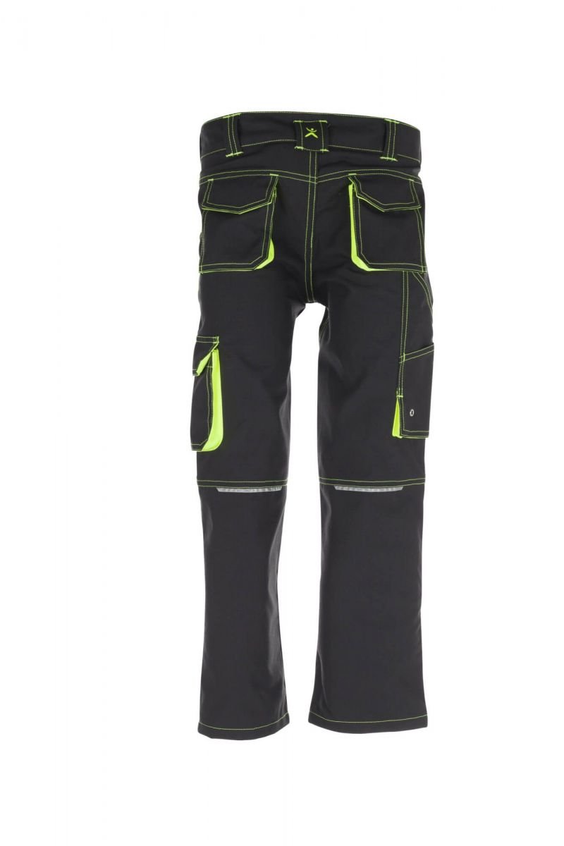 PLANAM — Pantalon anthracite/jaune taille 158/164 – Image 4