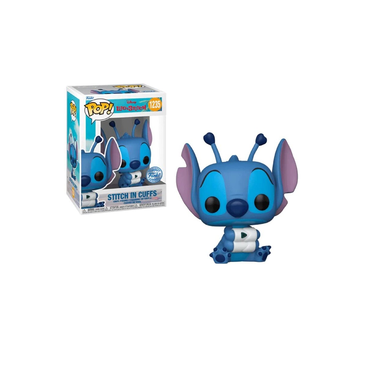 FUNKO POP! Disney — Figurine Vinyle Stitch in Cuffs