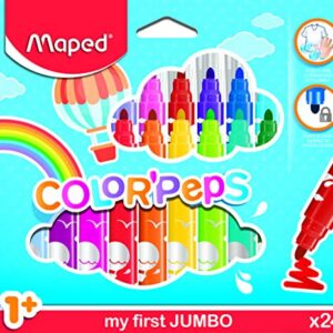 Alternative view of MAPED Color'Peps — Boîte de 24 Feutres Jumbo dès 1 an