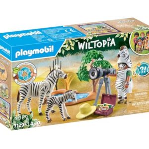Alternative view of PLAYMOBIL Wiltopia 71295 — Photographe avec zèbres