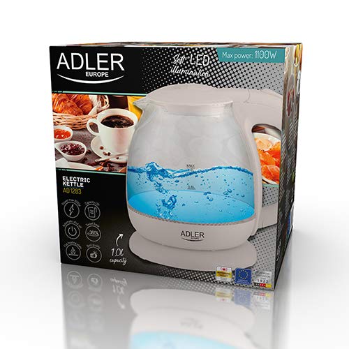 ADLER AD 1238 — Bouilloire électrique en verre 1L – Image 5