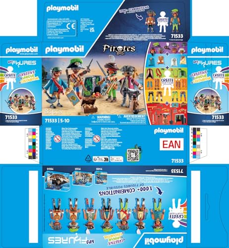 PLAYMOBIL MyFigures — Set de Pirates à Personnaliser – Image 29
