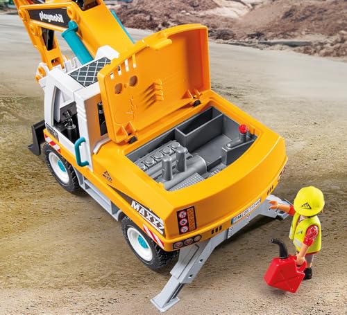PLAYMOBIL Action Heroes — Grande excavatrice jouet – Image 12