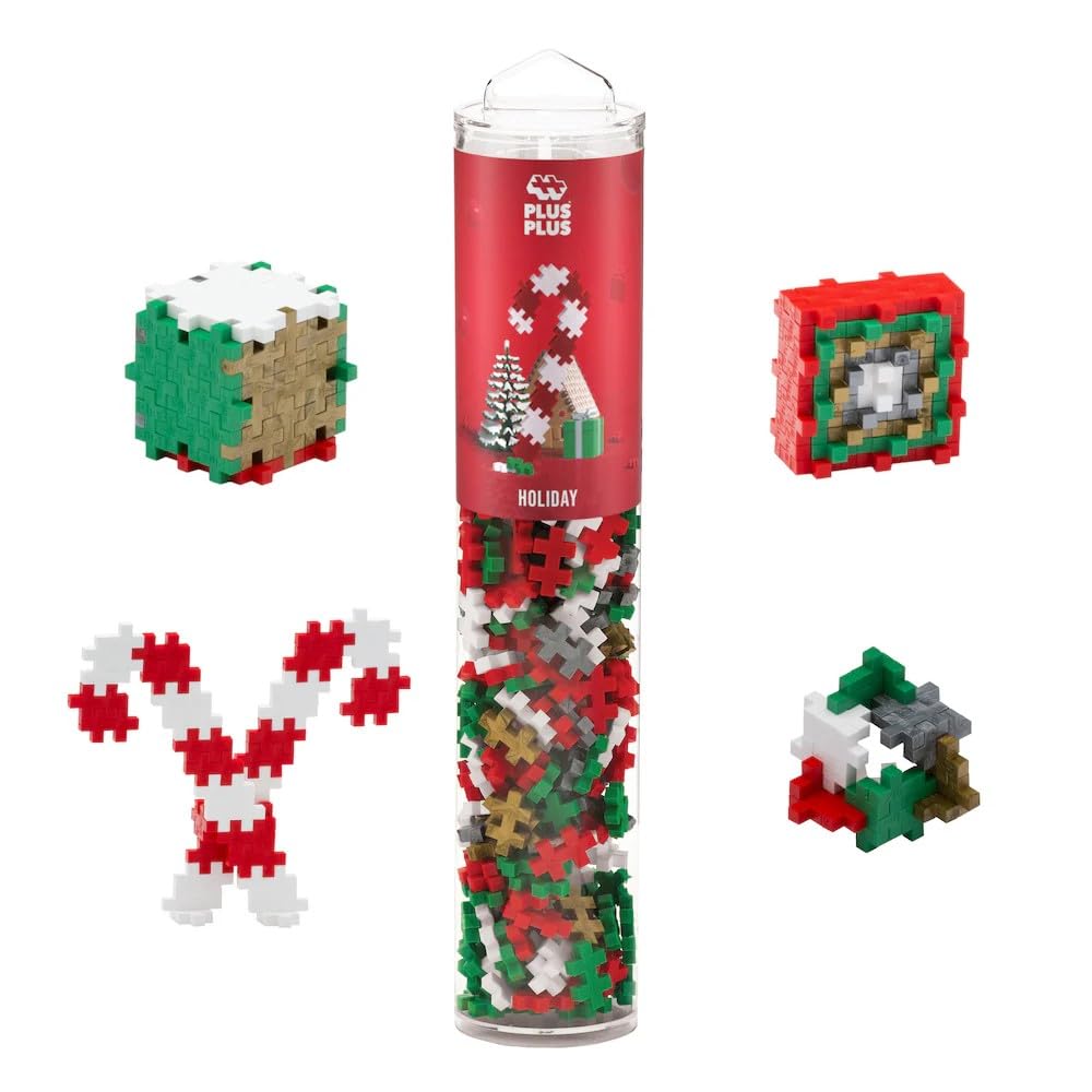 PLUS PLUS — Méga Tube Mix Noël 240 pièces – Image 3