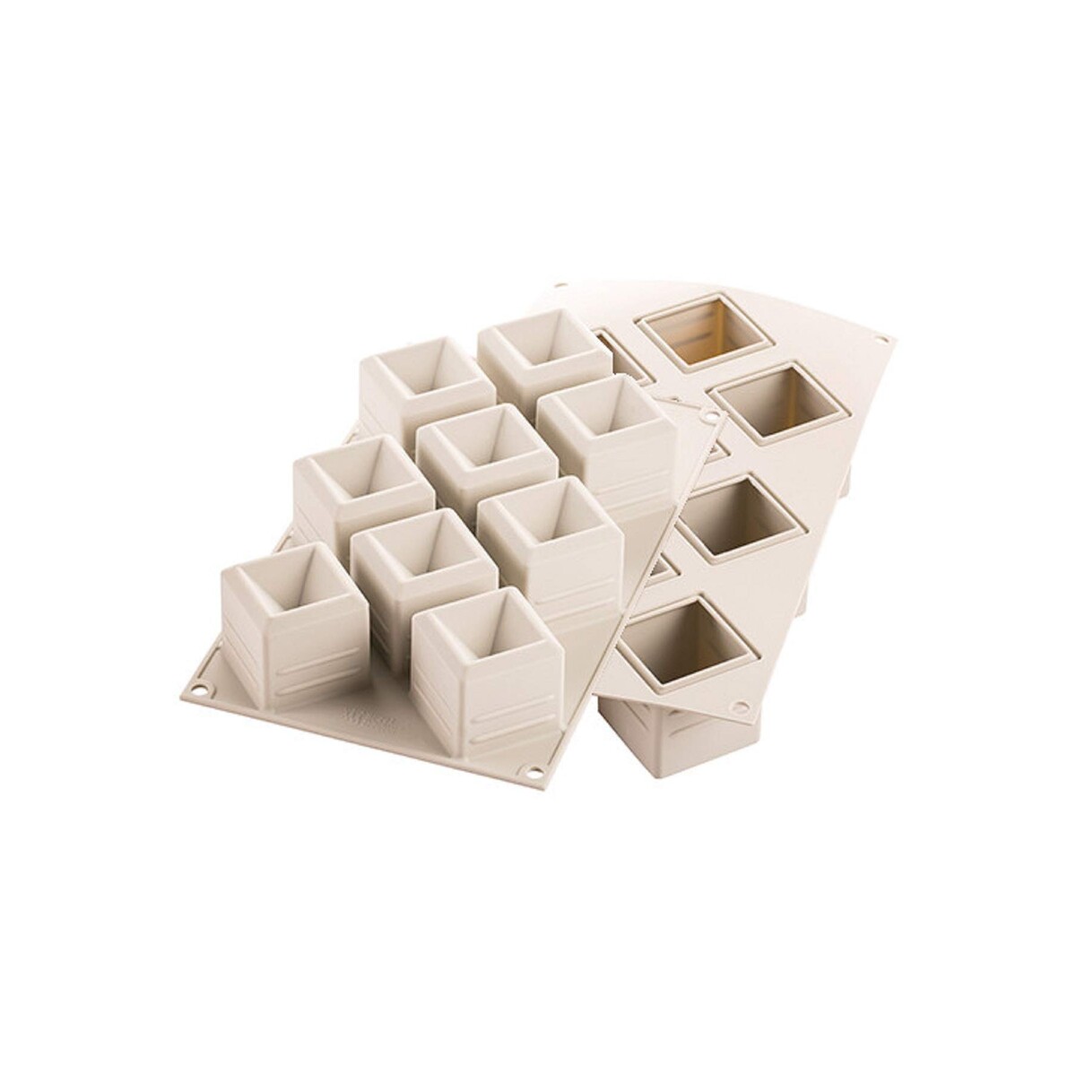 SILIKOMART MOSAICO — Moule silicone 9 cavités 9 x 105 ml