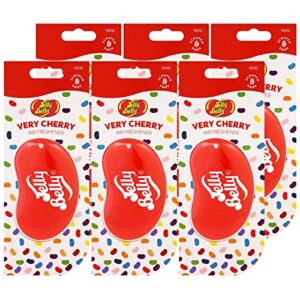 JELLY BELLY — Désodorisant voiture Très Cerise x6