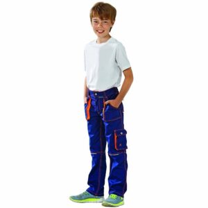 Alternative view of PLANAM Basalte — Pantalon Junior Enfant 158-164 Marine/Orange