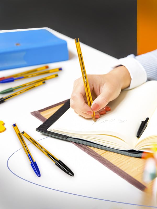 BIC Cristal Original — Boîte de 50 Stylos-Bille Bleu 0,8 mm – Image 2