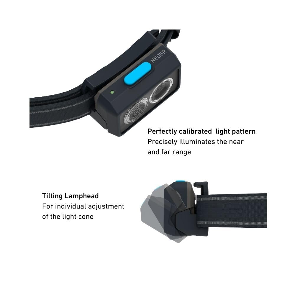LEDLENSER NEO5R — Lampe frontale rechargeable 600 lm – Image 2