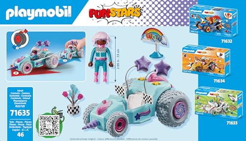 PLAYMOBIL Funstars 71635 — Jeune Fille Licorne et Kart – Image 8