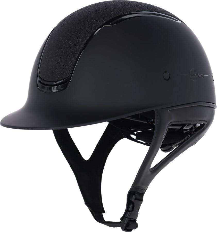 KERBL Covalliero Eclipse — Casque d’équitation noir mat S 52-56 cm