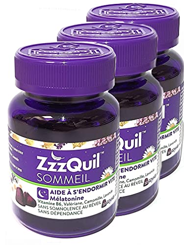 ZZZQUIL™ SOMMEIL Arôme Mangue Banane 30 gommes