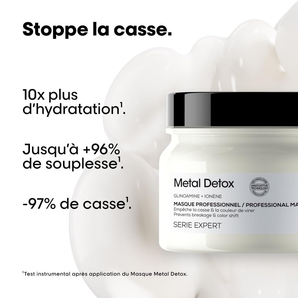 L'OREAL PROFESSIONNEL — Masque capillaire Metal Detox 150 ml – Image 2