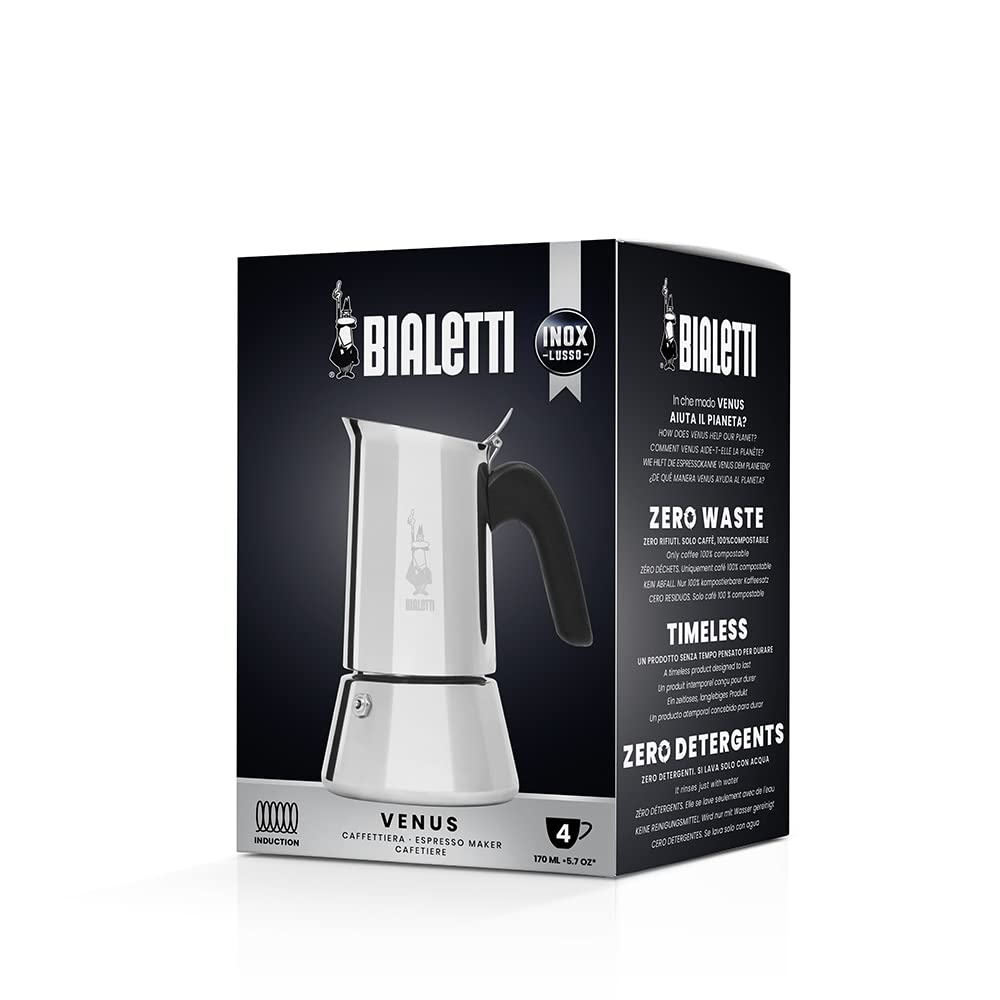 BIALETTI Venus — Cafetière Italienne Induction 4 Tasses 170ml – Image 10