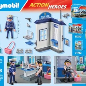 Alternative view of PLAYMOBIL Action Heroes — Salle d'enquête de la Police