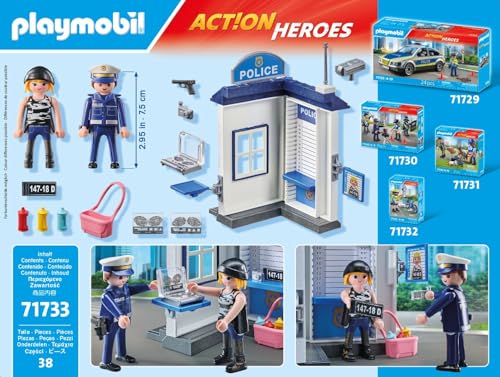 PLAYMOBIL Action Heroes — Salle d'enquête de la Police – Image 10