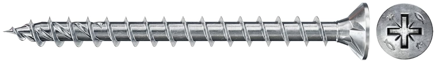 FISCHER PowerFast II — Vis à Tête Fraisée 4,5x45 x200