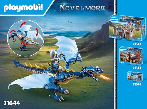 PLAYMOBIL Novelmore 71644 — Combattants avec Dragons et Canon – Image 24