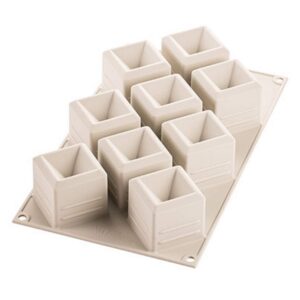 Alternative view of SILIKOMART MOSAICO — Moule silicone 9 cavités 9 x 105 ml