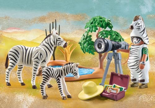 PLAYMOBIL Wiltopia 71295 — Photographe avec zèbres – Image 44