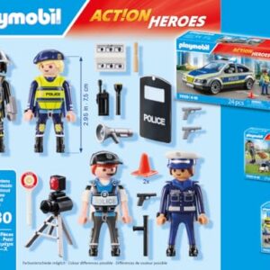 Alternative view of PLAYMOBIL Action Heroes — Set de Figurines de Police
