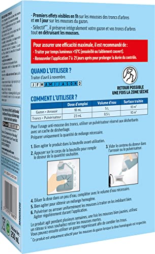 ROUNDUP — Anti-mousse concentré gazon et troncs 250 ml – Image 2