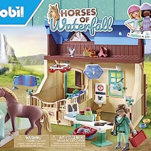 Alternative view of PLAYMOBIL Horses of Waterfall 71352 — Centre vétérinaire équin